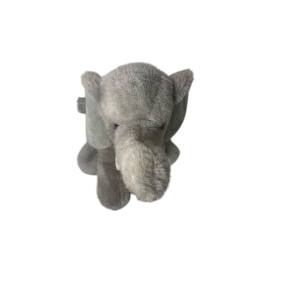 1992 MJC International Med Grey Soft Elephant Stuffed Animal Vintage Plush Toy - Picture 10 of 16